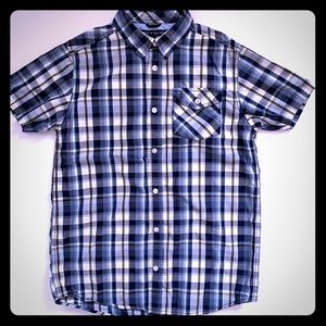 Tommy Hilfiger Boys short sleeve button up sz 16